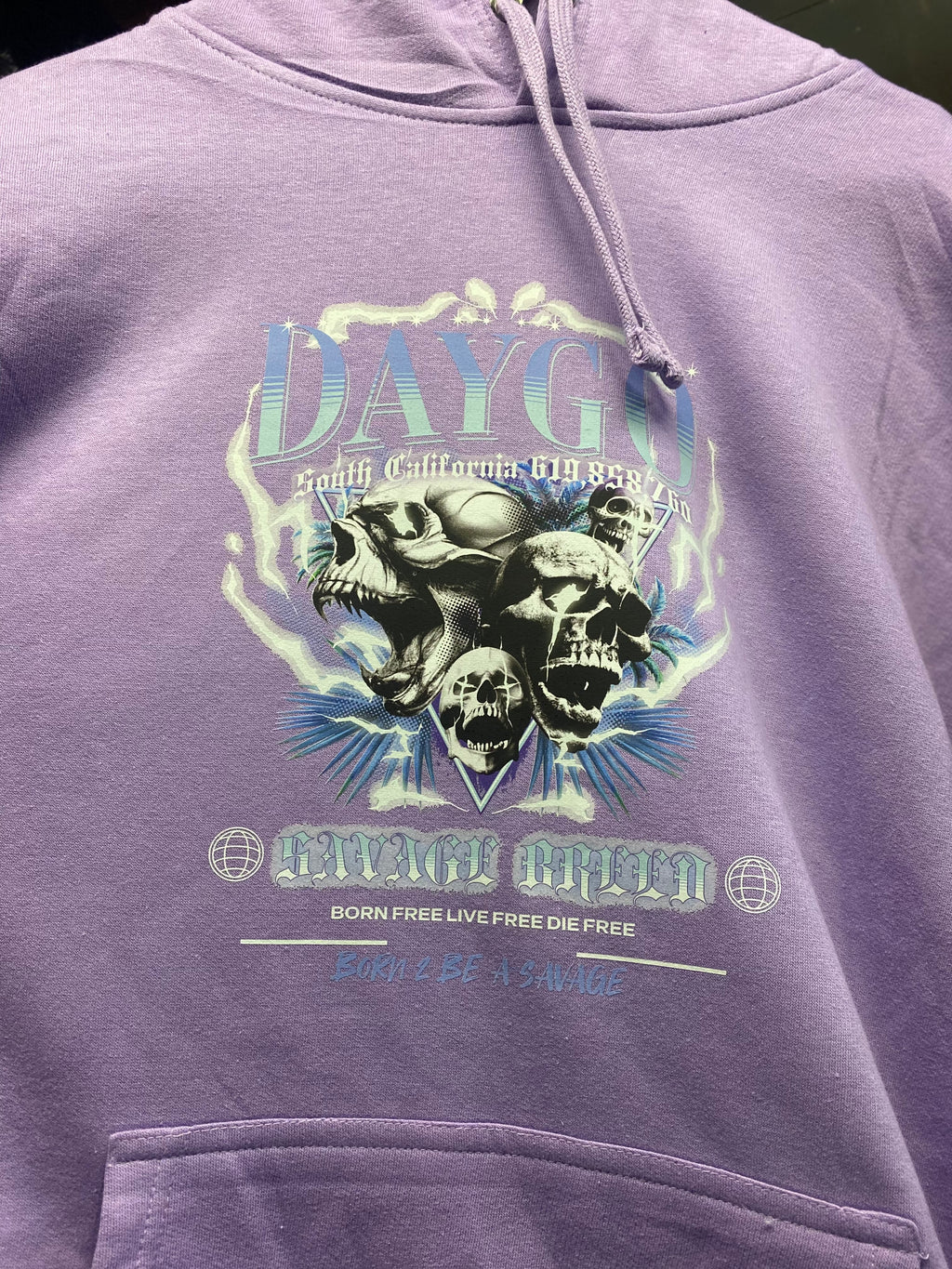 Daygo South Cali Pastel Hoodie