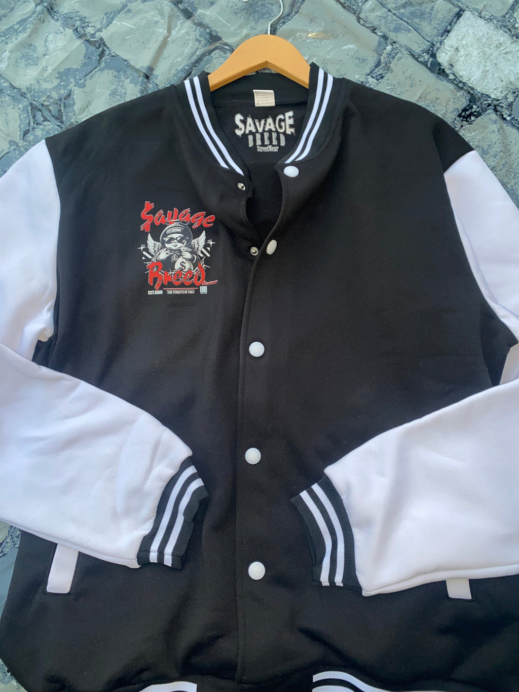 Savage Breed Baby Hustler Varsity jacket