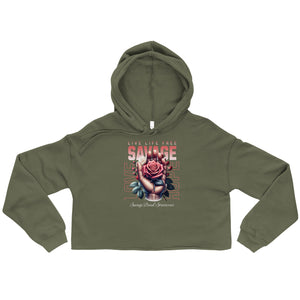 Savage Breed (Love N Hope) Crop Hoodie